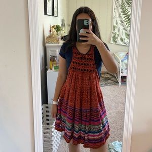 Free People Overall Dress